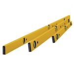 Stabila STB702SET 70-2 Series Double Plumb Spirit Level Pack 60cm 120cm 180cm