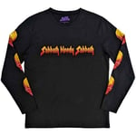 Black Sabbath Unisex Adult Bloody Sabbath Back & Sleeve Print Long-Sleeved T-Shirt - XL