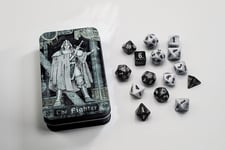 Beadle & Grimm's Character Class Dice Set in Tin - THE FIGHTER  - RPG Dice