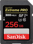 Carte SDXC SanDisk Extreme PRO 300 Mo UHS-II classe 10 V90 256 Go