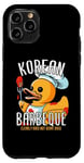 iPhone 11 Pro Korean Barbeque Rubber Duck BBQ Grill Duckling Griller Case