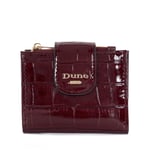 Dune London Womens Accessories Koffio - Croc-Effect Patent Purse - Berry material_Synthetic - One Size