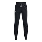 Under Armour Boys Ua Brawler 2.0 Tapered Track Pants, Black, XS EU