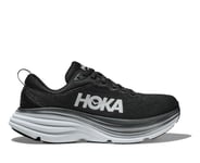 Hoka Woman Bondi 8 Svartvit - Dammodell - EU 38