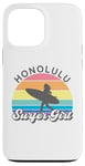 Coque pour iPhone 13 Pro Max Honolulu Surfer Girl Hawaii Hawaii Surf Beach Cute