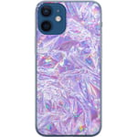 Apple iPhone 12  Transparent Mobilskal Glitter