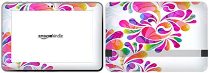 Get it Stick it SkinTabAmaFireHD89_33 Colourful Floral Design Skin for 8.9-Inch Amazon Kindle Fire HD