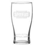 Spitfire ölglas med frostad logo 50 cl