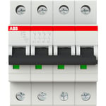 Strömbrytare C 16A 4P, 6kA, S204-C16