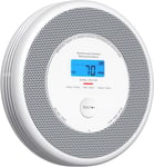 X-Sense Wi-Fi Combination Smoke and Carbon Monoxide Alarm for Home with Voice