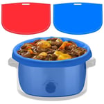 2 Pack Slow Cooker Liners - Reusable Cooker Divider, Silicone Cooking Bags2253