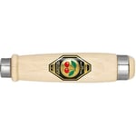 Kirschen 1901130 Manche en Bois de charme, Beige/Argent, 130 mm