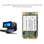 Ammattimainen 2.4G + 5G Dual Band Mini PCI?E WIFI langaton kortti HP MAC DELl Acerille