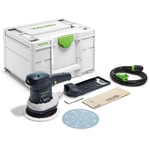 Festool ETS 150/5 EQ-Plus 240V Random Orbital Eccentric Sander in SYS-3 576083