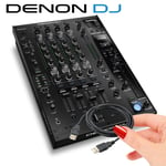 Denon DJ X1850 : Mixeur DJ 4 Voies Haut de Gamme Effets Avancés Connectivité PRO