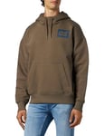 G-STAR RAW Men's GS RAW back gr hdd loose sw, Brown (turf D23482-D425-273), M