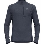 Odlo Tencia 1/2 Zip - Polaire homme India Ink Melange M