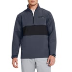 Under Armour Mens Storm Daytona Half-Zip Sweatshirt in Grey material_polyester - Size Small