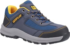 Caterpillar Mens Safety Shoes Trainers Elmore low Lace Up  navy UK Size