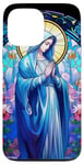 iPhone 13 Pro Max Blessed Virgin Mary Jesus Christian Case