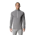 Houdini M's Desoli Thermal Half Zip College Grey