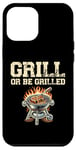 Coque pour iPhone 12 Pro Max Grill Or Be Griller Grill Cook BBQ Griller