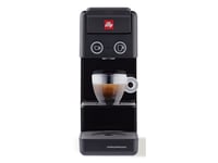 Illy Y3.3, Kuddmatad Kaffebryggare, 0,75 L, Kaffekapslar, Inbyggd Kvarn, Röd