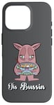 Coque pour iPhone 16 Pro Monstre rose fantaisiste avec bol à ramen - "Tis Bussin"