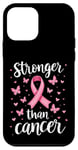 Coque pour iPhone 12 mini Plus fort que la sensibilisation aux survivants du cancer