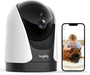 New Hugolog Indoor Baby Monitor 2K Security Camera, PeT Cameras for Home Securit