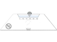 Nobø Ncu-1R Digital Termostat Med Radiomodtager For Nobø Energy Control. Sparetemperatur Sættes I App.