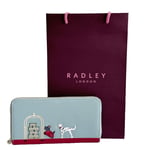 Radley Luggage Trolley Leather Large Matinee Purse In Radley Bag - New - RRP £99