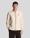 Lyle & Scott Mens Bomber Jacket in Grey - Size X-Large