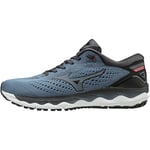 Mizuno Wave Sky 3 Chaussures de Course pour Homme Gris (Flintstone/Tomato 35), Grey Flint Stone Tomato 35, 42.5 EU