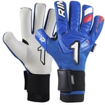 Rinat Nkam Prime Gant de Gardien de But pour Enfant, Unisexe, Bleu, Taille 5