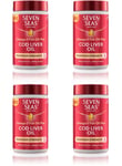 4 x SEVEN SEAS Maximum Strength Cod Liver Oil Capsules (60)  **only £12.99/unit*