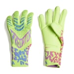 adidas Målvaktshandske Predator Pro Mystic Victory - Lucid Lemon/Lucid Pink, storlek 9