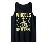 Wheels of Steel Paraplegic Tank Top