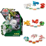 Bakugan Evolutions Starter Pack 3-Pack, Collectible Action Figures, Ages 6 and Up, (STYLES MAY VARY)