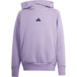 adidas ZNE Hettegenser Barn - Lilla - str. 140