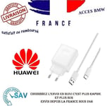 Chargeur Huawei HW-100400E CP84+Cable Type C USB-C Pour Huawei P30 lite L01A