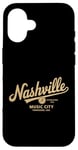 iPhone 16 Nashville Tennessee Music City TN Country Music Nash Case