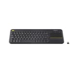 Logitech K400 Plus, Clavier QWERTZ Suisse - Noir