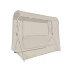 Tepro Housse Universelle pour balancelle de Jardin Beige 150 x 150 x 145 cm