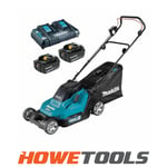 MAKITA DLM432PG2 Twin 18v Rotary mower