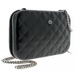 Ögon Designs - Quilted Aluminium Crossover/ Clutch veske Svart