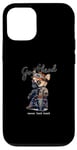 Coque pour iPhone 12/12 Pro Dog Biker - Urban Graffiti Esthétique