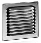 Upmann - 54600 - Grille de protection m?t?o en aluminium anodis? avec moustiquaire, 20x20 cm, 1 piece