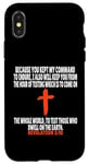 Coque pour iPhone X/XS Apocalypse 3:10 Écriture des versets de la Bible