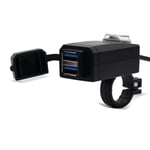 Prise 12V pour Honda Transalp XL 700 / 650 V Lumitecs USB US2